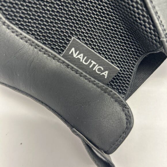 Nautica Slip On Wuzer Ankle Chelsea Boots Synthetic Mesh Side SZ 10 Men NWOB - Picture 3 of 8